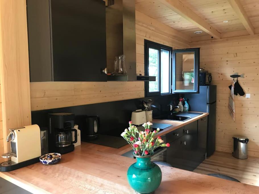 Maison De Bois En Pleine Nature A 20 Min De Beaune Montceau-et-Echarnant Eksteriør billede
