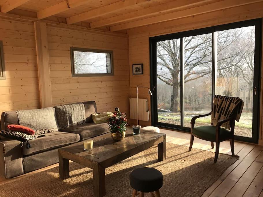 Maison De Bois En Pleine Nature A 20 Min De Beaune Montceau-et-Echarnant Eksteriør billede