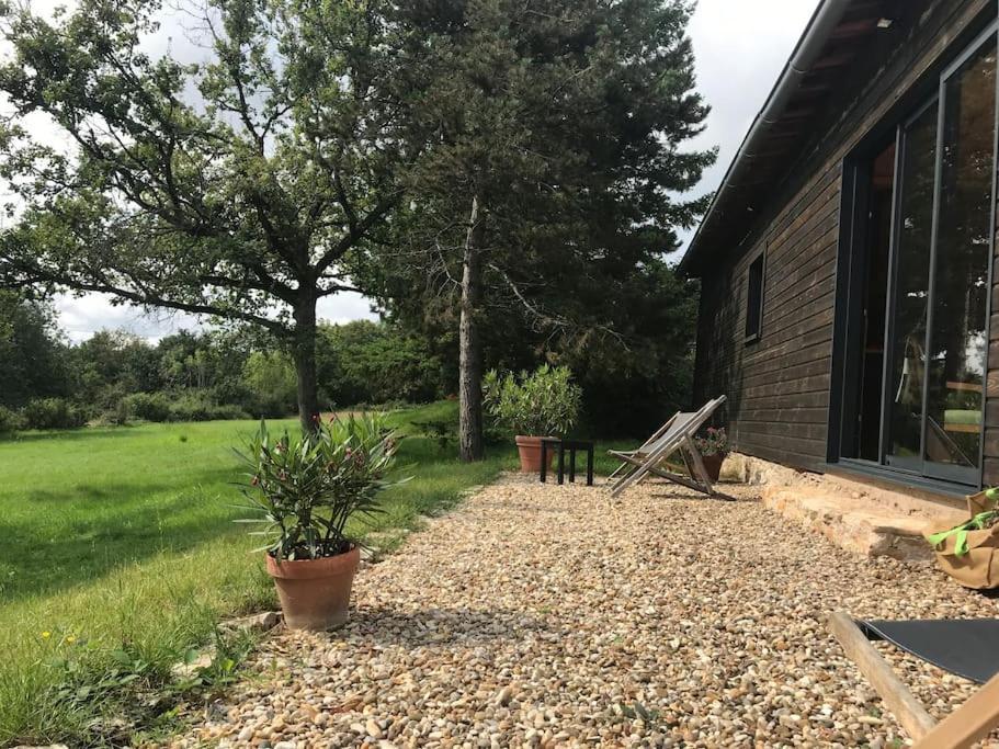 Maison De Bois En Pleine Nature A 20 Min De Beaune Montceau-et-Echarnant Eksteriør billede